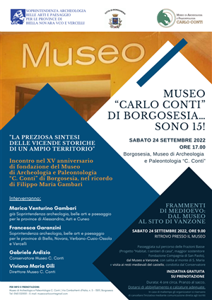 MUSEO "CARLO CONTI" DI BORGOSESIA... SONO 15!
