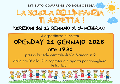 La Scuola dell'infanzia ti aspetta