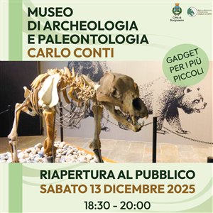 Museo di Archeologia e Paleontologia Carlo Conti - Riapertura al pubblico